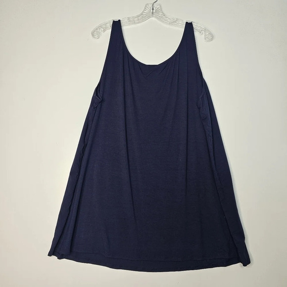 Eileen Fisher Plus System Scoop Neck Tank Blue  Size 3X - Picture 4 of 10